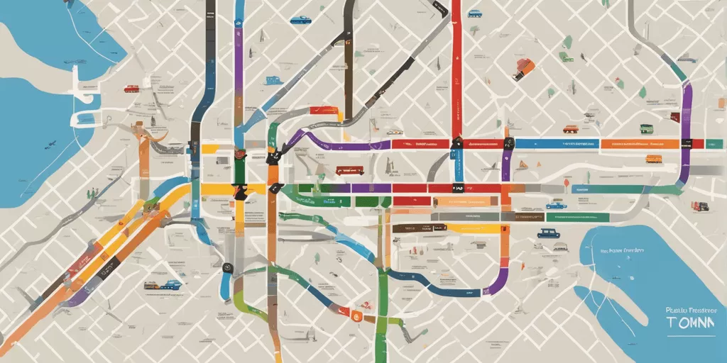 реальная карта общественного транспорта